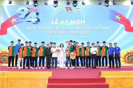 LỄ KỶ NIỆM 94 NĂM NGÀY THÀNH LẬP ĐOÀN TNCS HỒ CHÍ MINH TRƯỜNG CAO ĐẲNG Y TẾ BẠCH MAI